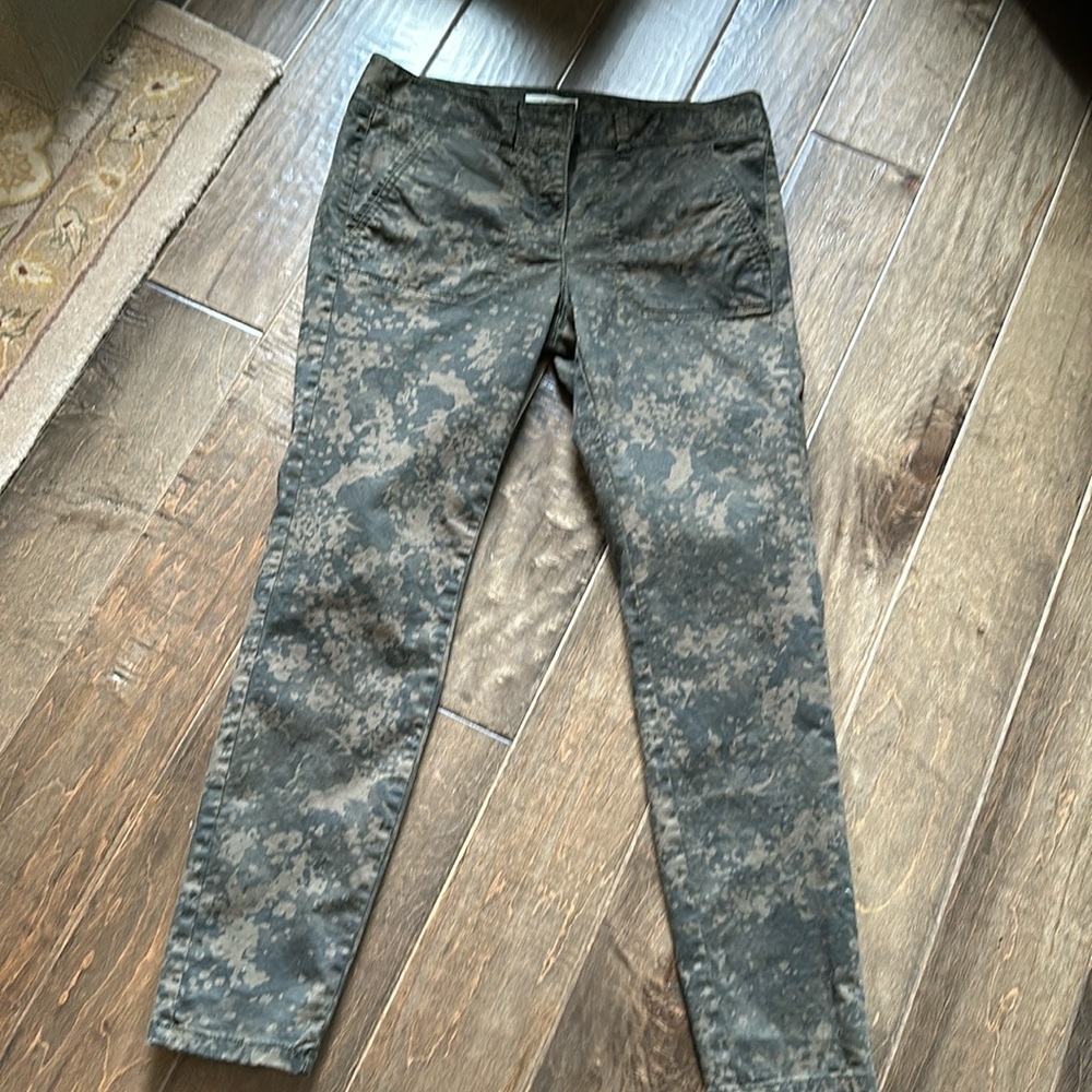 Loft Marissa style camo print pant